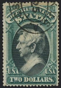 Sale 1118, Lot 241, 1873 State Department Issued Stamps ($2.00-$5.00)