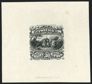 Sale 1118, Lot 25, 30c 1869 Pictorial Essays and Proofs