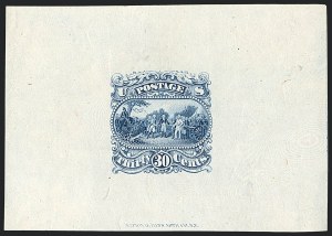 Sale 1118, Lot 26, 30c 1869 Pictorial Essays and Proofs