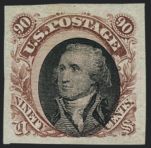 Sale 1118, Lot 33, 90c 1869 Pictorial Essays and Proofs