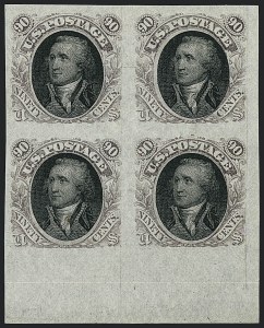 Sale 1118, Lot 34, 90c 1869 Pictorial Essays and Proofs