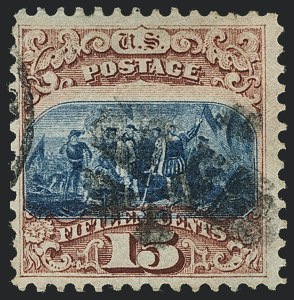 Sale 1118, Lot 62, 15c Type I1869 Pictorial Issue Stamps (Scott 118)