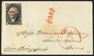 Sale 1120, Lot 1032, Postmasters` Provisionals