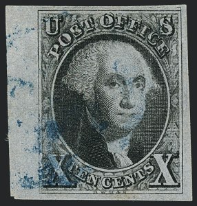 Sale 1120, Lot 1067, 1847 Issue (Scott 1-2)