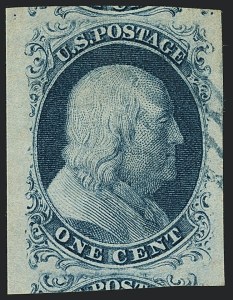 Sale Number 1120, Lot Number 1082, 1c 1851-56 Issue (Scott 5-9)