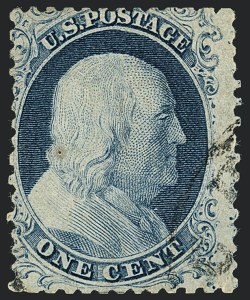 Sale 1120, Lot 1105, 1c 1851-56 Issue (Scott 5-9)