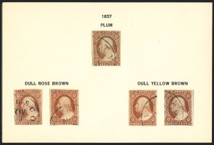 Sale 1120, Lot 1106, 3c 1851-56 Issue (Scott 10-11A)