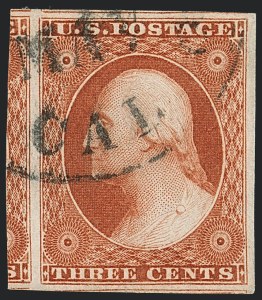Sale 1120, Lot 1112, 3c 1851-56 Issue (Scott 10-11A)