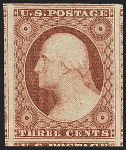 Sale 1120, Lot 1121, 3c 1851-56 Issue (Scott 10-11A)