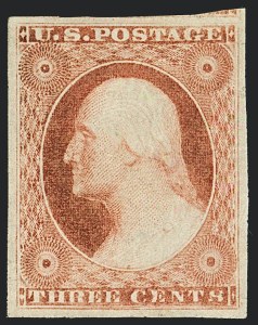 Sale 1120, Lot 1130, 3c 1851-56 Issue (Scott 10-11A)