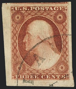 Sale 1120, Lot 1134, 3c 1851-56 Issue (Scott 10-11A)