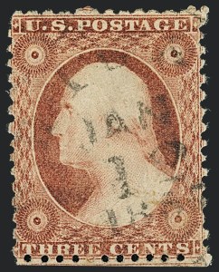 Sale 1120, Lot 1159, 3c 1851-56 Issue (Scott 10-11A)