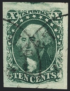 Sale 1120, Lot 1172, 5c-12c 1851-56 Issue (Scott 12-17)