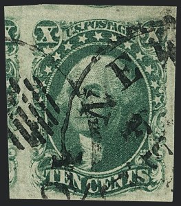 Sale 1120, Lot 1178, 5c-12c 1851-56 Issue (Scott 12-17)