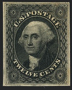 Sale 1120, Lot 1179, 5c-12c 1851-56 Issue (Scott 12-17)
