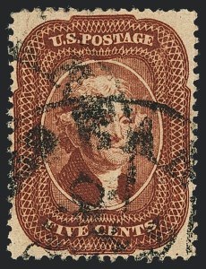 Sale 1120, Lot 1205, 5c-90c 1857-60 Issue (Scott 27-39)