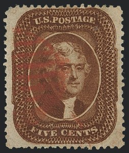 Sale Number 1120, Lot Number 1207, 5c-90c 1857-60 Issue (Scott 27-39)