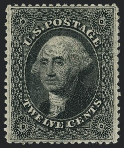 Sale 1120, Lot 1213, 5c-90c 1857-60 Issue (Scott 27-39)