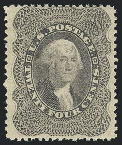 Sale 1120, Lot 1214, 5c-90c 1857-60 Issue (Scott 27-39)