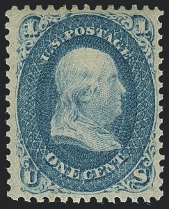 Sale 1120, Lot 1225, 1861-66 Issue (Scott 56-78)