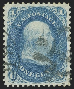 Sale 1120, Lot 1226, 1861-66 Issue (Scott 56-78)
