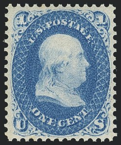 Sale 1120, Lot 1227, 1861-66 Issue (Scott 56-78)