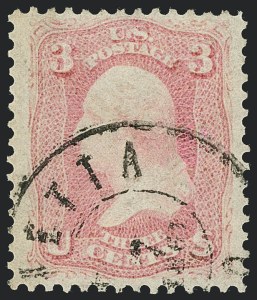 Sale 1120, Lot 1230, 1861-66 Issue (Scott 56-78)