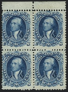 Sale 1120, Lot 1250, 1861-66 Issue (Scott 56-78)