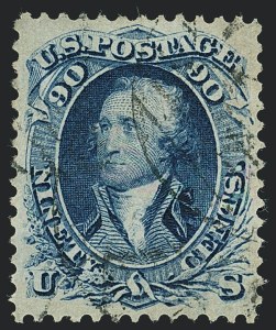 Sale 1120, Lot 1252, 1861-66 Issue (Scott 56-78)