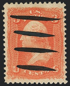 Sale 1120, Lot 1258, 1861-66 Issue (Scott 56-78)