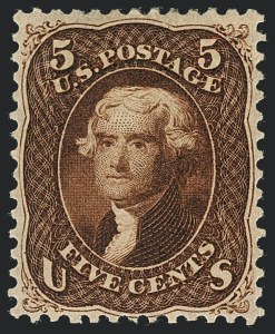 Sale 1120, Lot 1259, 1861-66 Issue (Scott 56-78)