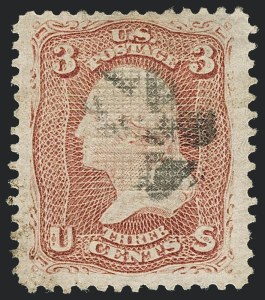 Sale 1120, Lot 1265, 1867-68 Grilled Issue (Scott 79-101)