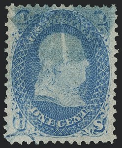 Sale 1120, Lot 1275, 1867-68 Grilled Issue (Scott 79-101)