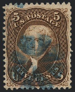 Sale 1120, Lot 1280, 1867-68 Grilled Issue (Scott 79-101)