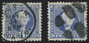 Sale 1120, Lot 1294, 1869 Pictorial Issue (Scott 112-122)