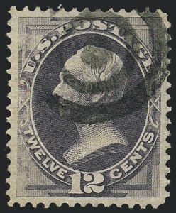 Sale 1120, Lot 1327, 1870-71 National Bank Note Co. H Grilled Issue (Scott 134-144)