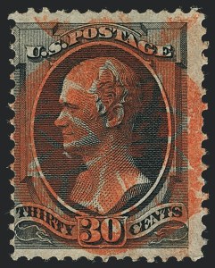 Sale 1120, Lot 1331, 1870-71 National Bank Note Co. H Grilled Issue (Scott 134-144)