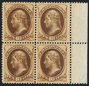 Sale 1120, Lot 1352, 1873-75 Continental Bank Note Co. Issue (Scott 156-179)