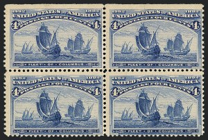 Sale 1120, Lot 1385, 1893 Columbian Issue (Scott 230-245)