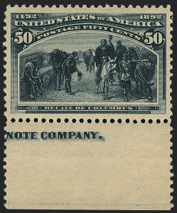 Sale 1120, Lot 1393, 1893 Columbian Issue (Scott 230-245)