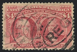 Sale 1120, Lot 1399, 1893 Columbian Issue (Scott 230-245)