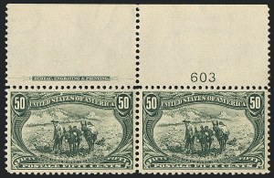 Sale 1120, Lot 1415, 1898 Trans-Mississippi Issue (Scott 285-293)