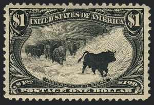 Sale 1120, Lot 1419, 1898 Trans-Mississippi Issue (Scott 285-293), $1.00 Trans-Mississippi (292) Sale 1120, Lot 1419, 1898 Trans-Mississippi Issue (Scott 285-293)