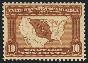 Sale Number 1120, Lot Number 1452, 1904-07 Louisiana Purchase, Jamestown Issues (Scott 323-330)