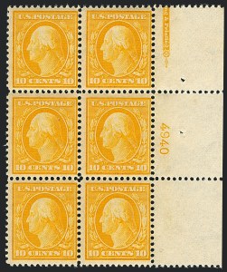 Sale 1120, Lot 1458, 1908-13 Washington-Franklin Issues (Scott 331-388)