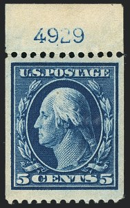 Sale 1120, Lot 1461, 1908-13 Washington-Franklin Issues (Scott 331-388)