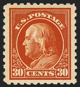 Sale 1120, Lot 1497, 1913-15 Washington-Franklin Issues (Scott 424-461)