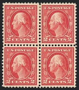 Sale 1120, Lot 1507, 1913-15 Washington-Franklin Issues (Scott 424-461)