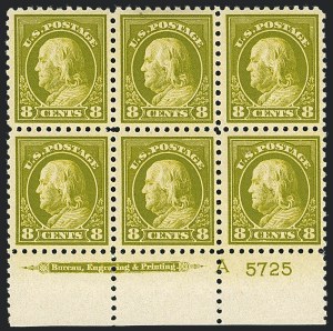 Sale 1120, Lot 1509, 1916-17 Issues (Scott 462-480)