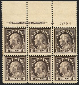 Sale 1120, Lot 1515, 1917-19 Issues (Scott 481-524)